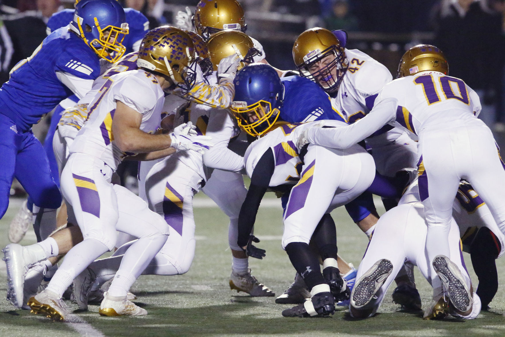 4A football semistate: Hobart vs. East Noble